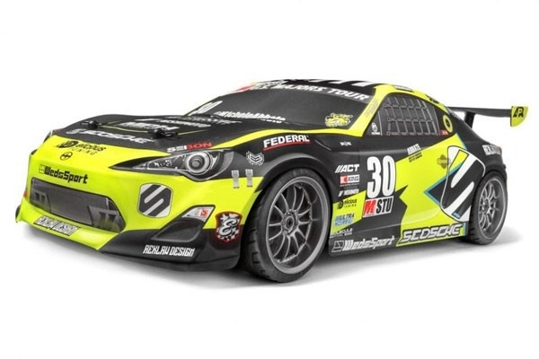 E10 Michele Abbate GRRRacing Touring Car 1:10 Electric Onroad i gruppen LEKSAKER, BARN- & BABYPRODUKTER / Radiostyrt / Radiostyrda bilar hos TP E-commerce Nordic AB (38-95540)