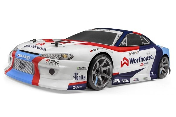 HPI RS4 Sport 3 Drift Worthouse James Dean Nissan S15 1:10 Electric Onroad i gruppen LEKSAKER, BARN- & BABYPRODUKTER / Radiostyrt / Radiostyrda bilar hos TP E-commerce Nordic AB (38-95542)