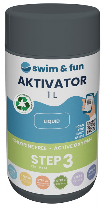 Aktivator 1 L i gruppen HEM, HUSHÅLL & TRÄDGÅRD / Trädgårdsprodukter / Pool & Pooltillbehör / Poolkem hos TP E-commerce Nordic AB (38-95572)
