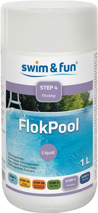 FlokPool 1 liter i gruppen HEM, HUSHÅLL & TRÄDGÅRD / Trädgårdsprodukter / Pool & Pooltillbehör / Poolkem hos TP E-commerce Nordic AB (38-95635)