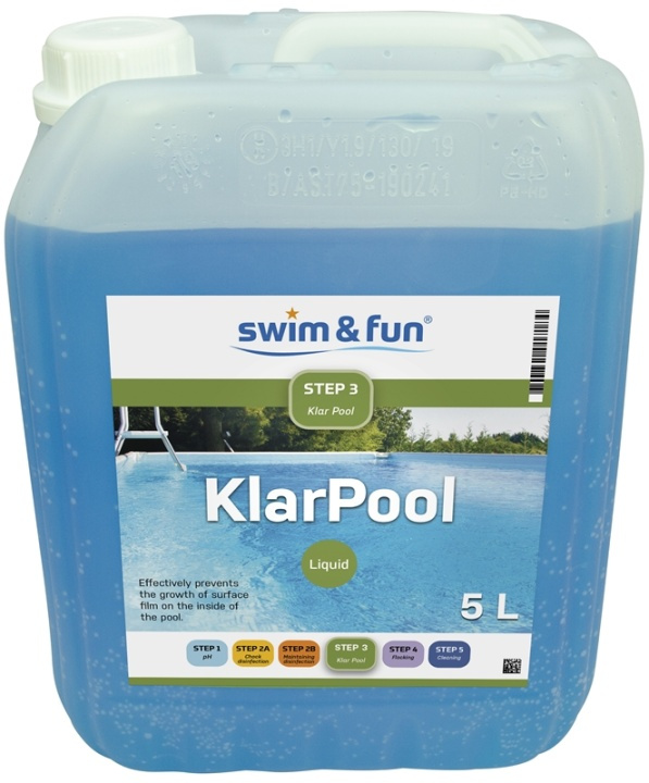 KlarPool 5 liter i gruppen HEM, HUSHÅLL & TRÄDGÅRD / Trädgårdsprodukter / Pool & Pooltillbehör / Poolkem hos TP E-commerce Nordic AB (38-95645)