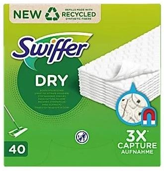 Swiffer Sweeper Refilldukar 40 Stycken i gruppen HEM, HUSHÅLL & TRÄDGÅRD / Städprodukter / Övriga städtillbehör hos TP E-commerce Nordic AB (38-95885)