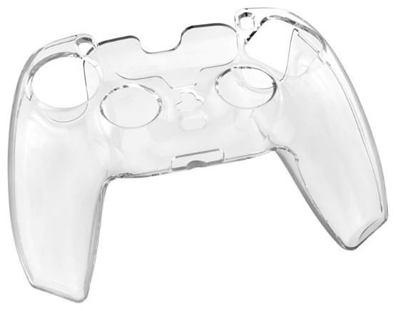 Silikongrepp Crystal case till PS5 kontroll, genomskinlig i gruppen HEMELEKTRONIK / Spelkonsoler & Tillbehör / Sony PlayStation 5 / Tillbehör hos TP E-commerce Nordic AB (38-95976)