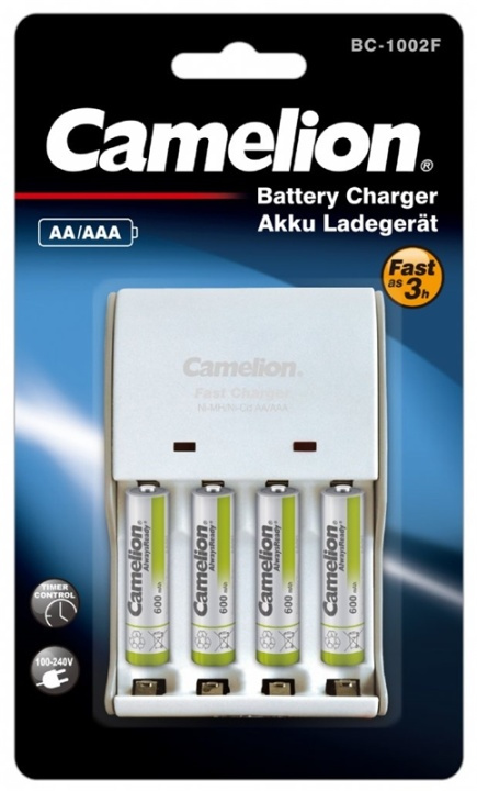 Camelion BC-1002F Batteriladdare till AA/AAA i gruppen HEMELEKTRONIK / Batterier & Laddare / Batteriladdare hos TP E-commerce Nordic AB (38-96027)