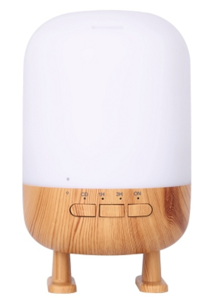 Luftfuktare med högtalare och lampa, Ljus trädesign