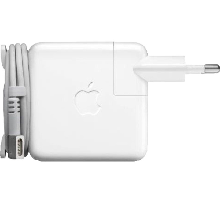 Apple Magsafe nätadapter, Vit, 45W, Bulk i gruppen DATORER & KRINGUTRUSTNING / Bärbara datorer & tillbehör / Datorladdare / Laddare till laptop / Apple hos TP E-commerce Nordic AB (38-96151)