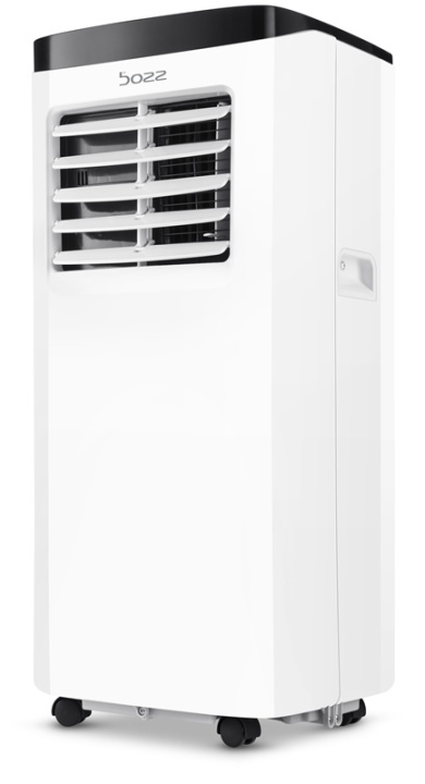Bozz Portabel AC för 10-15m² - Luftkonditionering - Aircondition (7000 BTU) i gruppen HEM, HUSHÅLL & TRÄDGÅRD / Fläktar & Klimatprodukter / Luftkylare & AC hos TP E-commerce Nordic AB (38-96167)