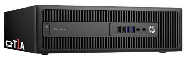 BEGAGNAD HP EliteDesk 800 G2 SFF I5-6500 120GB Windows 10 Pro 64-bit i gruppen DATORER & KRINGUTRUSTNING / Stationära datorer hos TP E-commerce Nordic AB (38-96173)