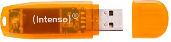 Intenso 64GB Rainbow Line USB-minne i gruppen HEMELEKTRONIK / Lagringsmedia / USB-minnen / USB 2.0 hos TP E-commerce Nordic AB (38-96238)