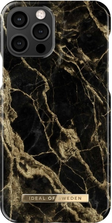 iDeal of Sweden Golden Smoke Marble iPhone 12/12 Pro i gruppen SMARTPHONE & SURFPLATTOR / Mobilskydd / Apple / iPhone 12/12 Pro / Skal hos Teknikproffset Nordic AB (38-96262)
