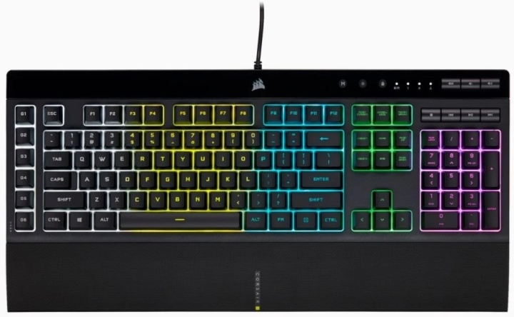 Corsair K55 RGB PRO Gamingtangentbord i gruppen DATORER & KRINGUTRUSTNING / Gaming / Tangentbord hos TP E-commerce Nordic AB (38-96285)