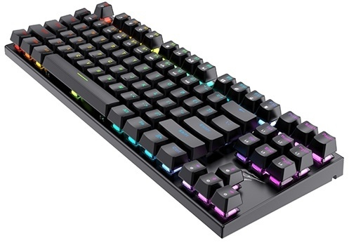 Havit KB857 TKL RGB Mekaniskt tangentbord i gruppen DATORER & KRINGUTRUSTNING / Gaming / Tangentbord hos TP E-commerce Nordic AB (38-96307)