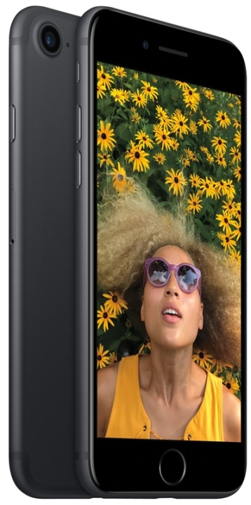 Preowned Apple iPhone 7 128 GB Black - T1A Good Condition i gruppen SMARTPHONE & SURFPLATTOR / Mobiltelefoner & smartphones hos TP E-commerce Nordic AB (38-96367)