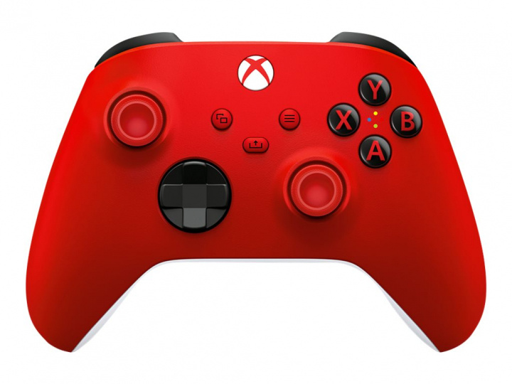 Microsoft Trådlös handkontroll till Xbox Series X/S och One, Röd i gruppen HEMELEKTRONIK / Spelkonsoler & Tillbehör / Xbox One / Tillbehör hos TP E-commerce Nordic AB (38-96383)