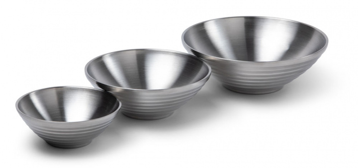 Orrefors Jernverk Skål Stainless Dubbelvägg 3-pack i gruppen HEM, HUSHÅLL & TRÄDGÅRD / Köksredskap / Övriga köksredskap hos TP E-commerce Nordic AB (38-96526)