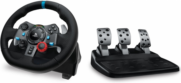 Logitech G29 Driving Force Racing Wheel (PC/PS3/PS4) i gruppen DATORER & KRINGUTRUSTNING / Gaming / Gaming-tillbehör hos TP E-commerce Nordic AB (38-96589)