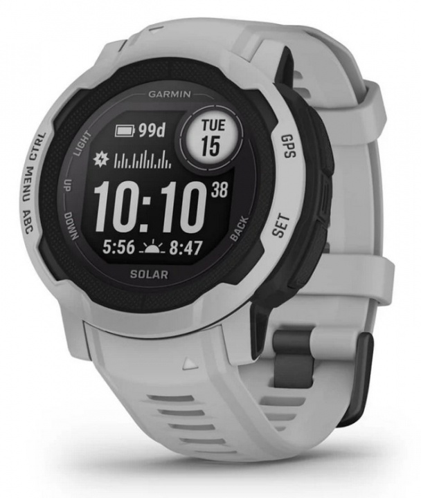 Garmin Instinct 2 Solar, Dimgrå i gruppen SPORT, FRITID & HOBBY / Smartwatch & Aktivitetsarmband / Smartwatches hos TP E-commerce Nordic AB (38-96763)