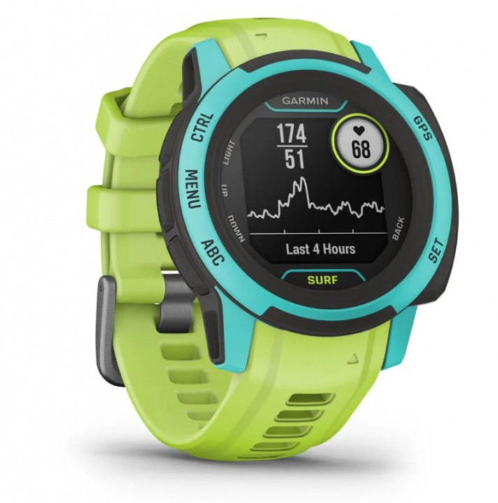 Garmin Instinct 2S - Surf Edition, Waikiki i gruppen SPORT, FRITID & HOBBY / Smartwatch & Aktivitetsarmband / Smartwatches hos TP E-commerce Nordic AB (38-96766)