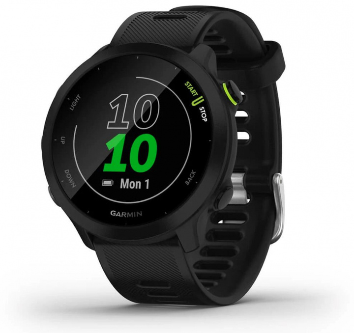 Garmin Forerunner 55 42mm, Svart i gruppen SPORT, FRITID & HOBBY / Smartwatch & Aktivitetsarmband / Smartwatches hos TP E-commerce Nordic AB (38-96798)