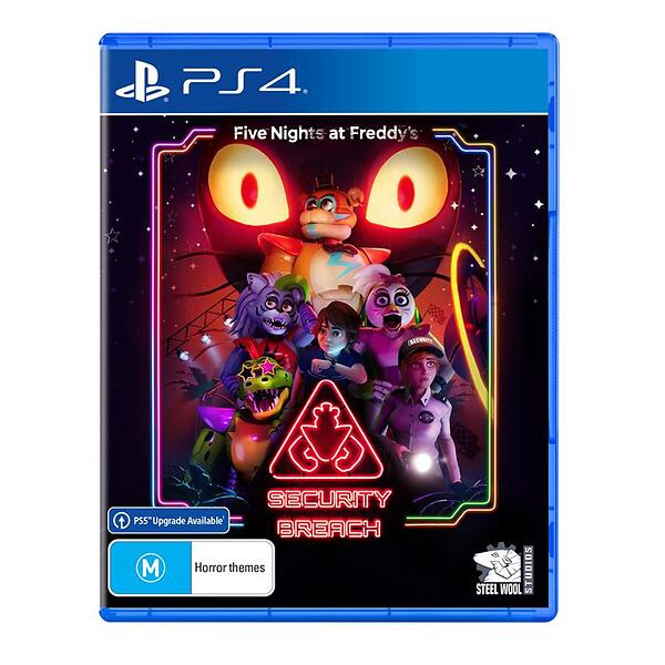 Five Nights at Freddy\'s: Security Breach (PS4) i gruppen HEMELEKTRONIK / Spelkonsoler & Tillbehör / Sony PlayStation 4 hos TP E-commerce Nordic AB (38-96821)