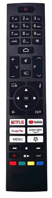 Fjärrkontroll för Nordiqzenz och Luxor med snabbknappar i gruppen HEMELEKTRONIK / Ljud & Bild / TV & Tillbehör / Fjärrkontroller hos TP E-commerce Nordic AB (38-96839)