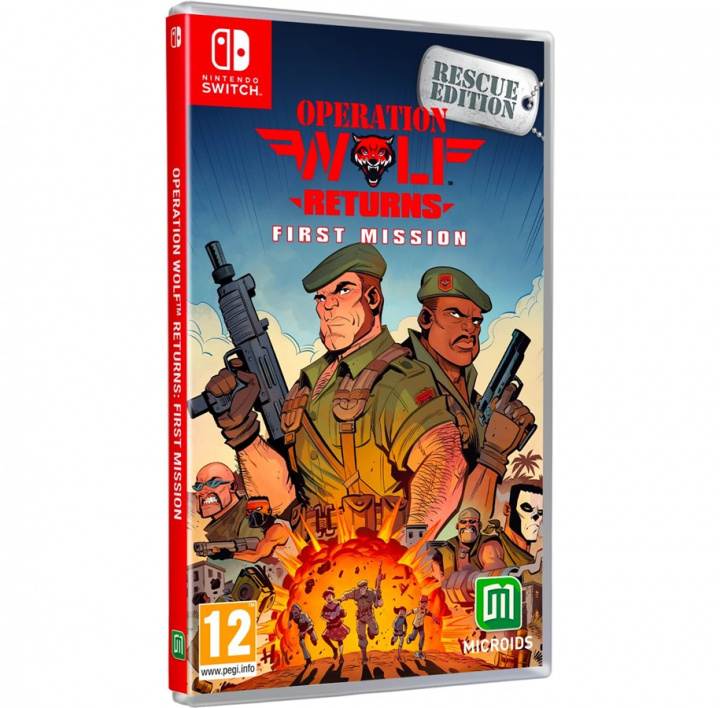 Operation Wolf Returns: First Mission - Rescue Edition (Switch) i gruppen HEMELEKTRONIK / Spelkonsoler & Tillbehör / Nintendo Switch / Spel hos TP E-commerce Nordic AB (38-96957)