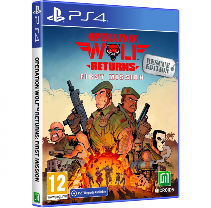 Operation Wolf Returns: First Mission - Rescue Edition (PS4) i gruppen HEMELEKTRONIK / Spelkonsoler & Tillbehör / Sony PlayStation 4 hos TP E-commerce Nordic AB (38-96959)
