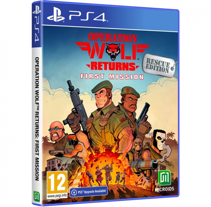 Operation Wolf Returns: First Mission - Rescue Edition (PS4) i gruppen HEMELEKTRONIK / Spelkonsoler & Tillbehör / Sony PlayStation 4 / Spel hos TP E-commerce Nordic AB (38-96959)