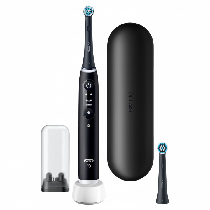 Oral-B iO Series 6 Black Lava i gruppen SKÖNHET & HÄLSA / Munvård / Eltandborstar hos TP E-commerce Nordic AB (38-96998)