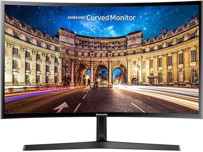 Samsung LC24F396FHRXEN Välvd 23,5-tums datorskärm, full HD 1920 x 1080, Svart i gruppen DATORER & KRINGUTRUSTNING / Datorskärmar & Tillbehör / Datorskärmar hos TP E-commerce Nordic AB (38-97023)