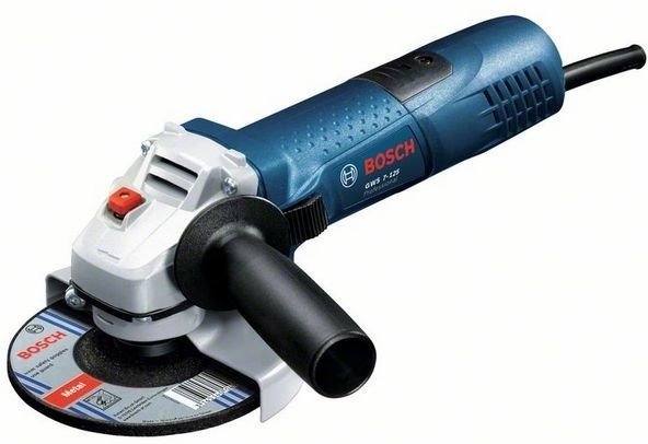 Bosch Professional GWS 7-125 Lätt vinkelslip med 720 Watt motor i gruppen HEM, HUSHÅLL & TRÄDGÅRD / Verktyg / Slipmaskiner hos TP E-commerce Nordic AB (38-97044)