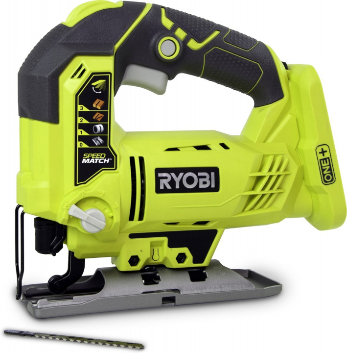 Ryobi R18JS-0 Sticksåg med snabbfäste i gruppen HEM, HUSHÅLL & TRÄDGÅRD / Verktyg / Sågar hos TP E-commerce Nordic AB (38-97049)