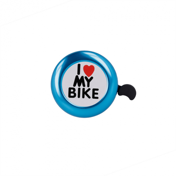 Cykelklocka Jag älskar min cykel, Blå i gruppen SPORT, FRITID & HOBBY / Sportutrustning / Cykeltillbehör / Övriga cykeltillbehör hos TP E-commerce Nordic AB (38-97103)
