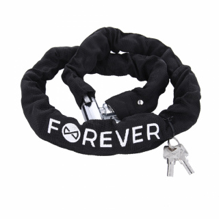 Forever Outdoor Kättinglås till cykel med nycklar CHL-110