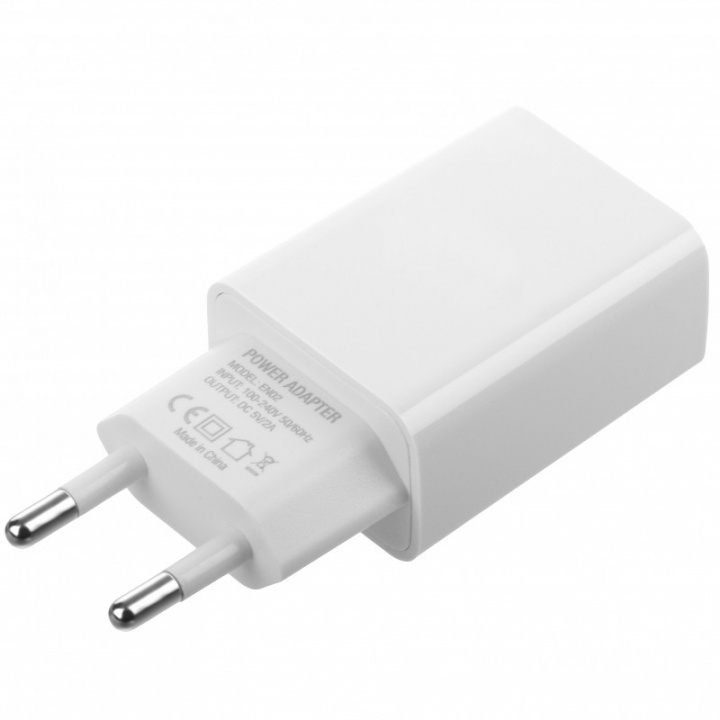 USB-A Adapter 5V/2A i gruppen SMARTPHONE & SURFPLATTOR / Laddare & Kablar / Väggladdare / Väggladdare USB hos TP E-commerce Nordic AB (38-97160)