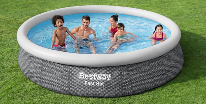 Bestway Fast Set Pool 3,66 x 76 cm i gruppen HEM, HUSHÅLL & TRÄDGÅRD / Trädgårdsprodukter / Pool & Pooltillbehör / Pooler hos TP E-commerce Nordic AB (38-97201)