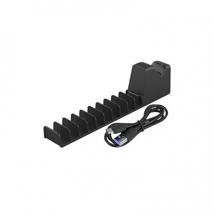 Laddstation för PS5 kontroll, Svart i gruppen HEMELEKTRONIK / Spelkonsoler & Tillbehör / Sony PlayStation 5 / Tillbehör hos TP E-commerce Nordic AB (38-97422)