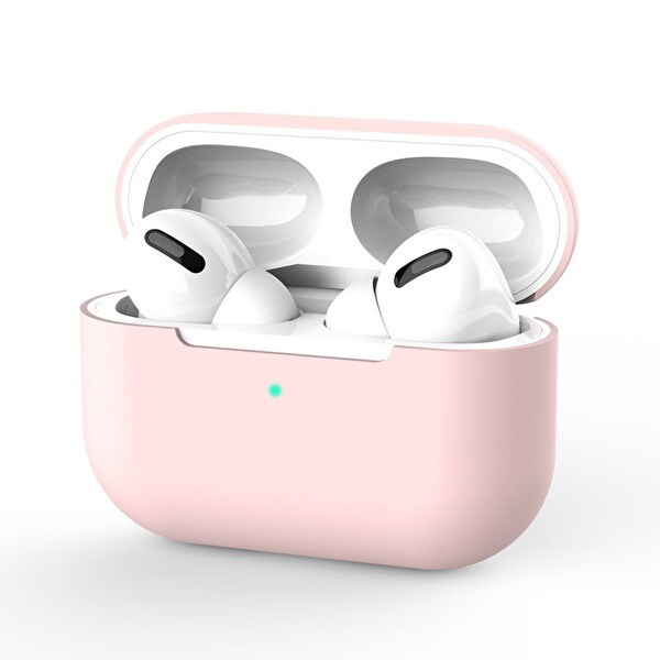 Silikonskal till Airpods Pro, Rosa i gruppen HEMELEKTRONIK / Ljud & Bild / Hörlurar & Tillbehör / Tillbehör hos TP E-commerce Nordic AB (38-97541)