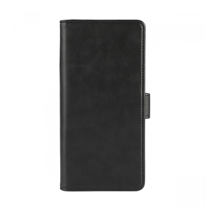 Essentials Motorola Moto G24 Power PU plånboksfodral med 3-kortplatser, Svart i gruppen SMARTPHONE & SURFPLATTOR / Mobilskydd / Motorola hos TP E-commerce Nordic AB (38-97664)