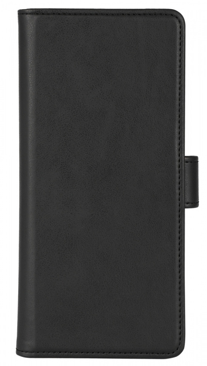 Essentials Motorola Moto G35 PU wallet, detachable, 3 cards, black i gruppen SMARTPHONE & SURFPLATTOR / Mobilskydd / Motorola hos TP E-commerce Nordic AB (38-97671)