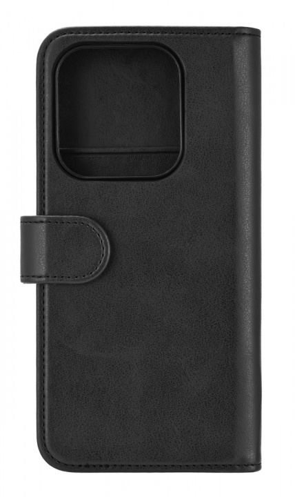 Essentials Xiaomi Redmi Note 14 PU-plånbok, avtagbar, 3 kort, svart i gruppen SMARTPHONE & SURFPLATTOR / Mobilskydd / Xiaomi hos TP E-commerce Nordic AB (38-97672)