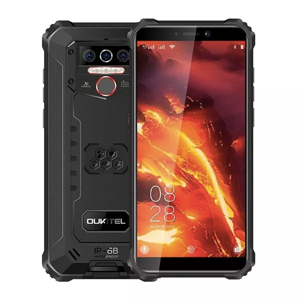 Oukitel WP5 Pro, Svart & Orange i gruppen SMARTPHONE & SURFPLATTOR / Mobiltelefoner & smartphones hos TP E-commerce Nordic AB (38-98053)