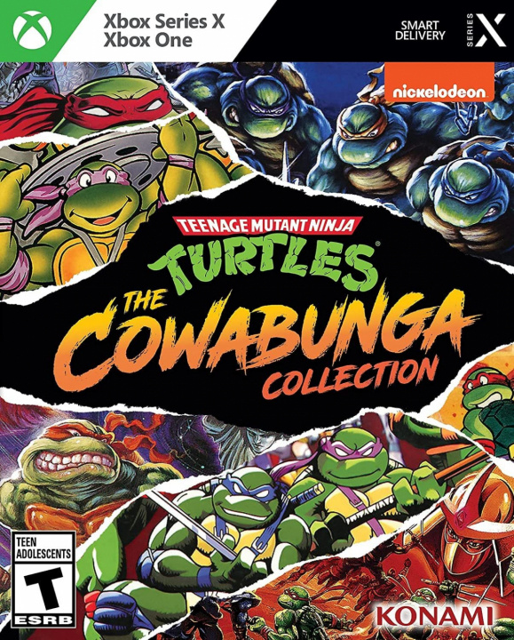 Konami Teenage Mutant Ninja Turtles: Cowabunga Collection (Xbox Series (X/S) i gruppen HEMELEKTRONIK / Spelkonsoler & Tillbehör / Xbox Series X/S hos TP E-commerce Nordic AB (38-98090)