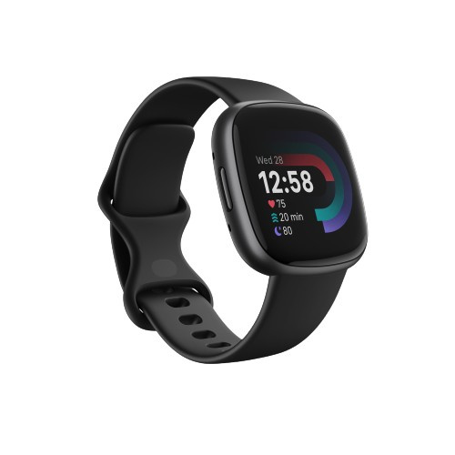 Fitbit Versa 4 Svart/Grafit i gruppen SPORT, FRITID & HOBBY / Smartwatch & Aktivitetsarmband / Smartwatches hos TP E-commerce Nordic AB (38-98154)