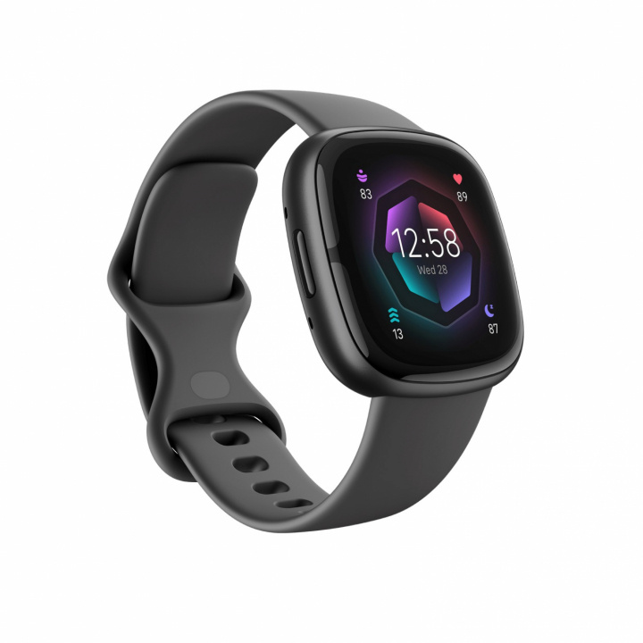 Fitbit Sense 2, Grå/Grafit i gruppen SPORT, FRITID & HOBBY / Smartwatch & Aktivitetsarmband / Smartwatches hos TP E-commerce Nordic AB (38-98157)