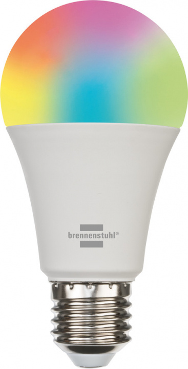 Brennenstuhl Connect Smart LED-Lampa E27 med WiFi i gruppen HEM, HUSHÅLL & TRÄDGÅRD / Smarta hem / Smart belysning hos TP E-commerce Nordic AB (38-98160)
