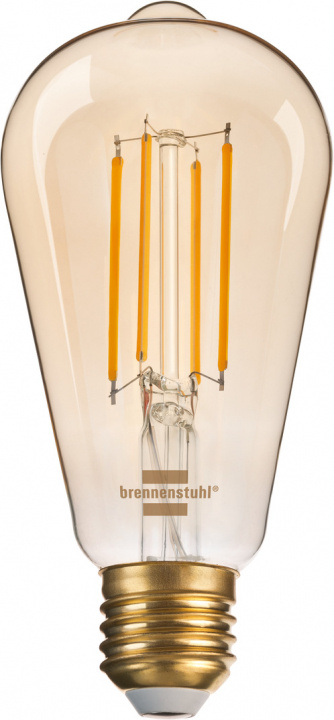 Brennenstuhl®Connect WiFi Retro LED-lampa Päron-form E27 4.9W 2200K, Varmvitt i gruppen HEMELEKTRONIK / Belysning / LED-lampor hos TP E-commerce Nordic AB (38-98235)