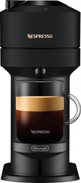 Nespresso Vertuo Next Kaffemaskin av DeLonghi, Matt Svart i gruppen HEM, HUSHÅLL & TRÄDGÅRD / Hushållsmaskiner / Kaffemaskiner & Tillbehör / Espressomaskiner hos TP E-commerce Nordic AB (38-98237)
