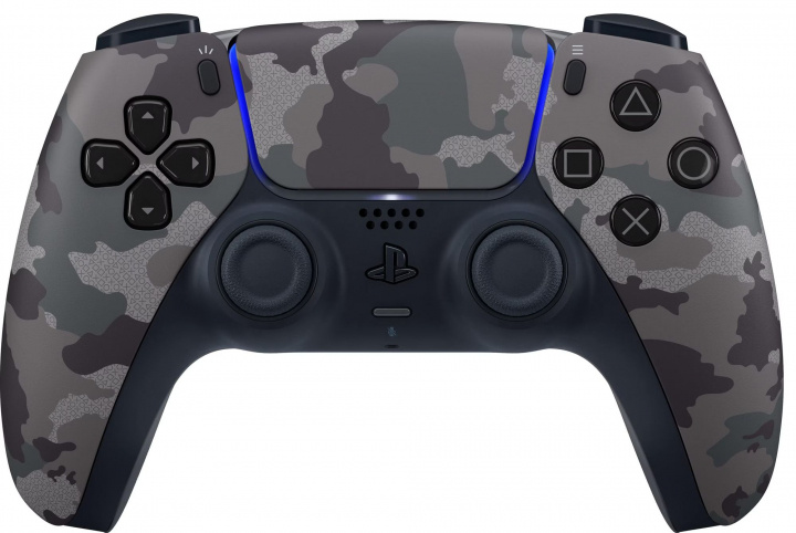 Sony DualSense - Grå Camo (PS5) (Original) i gruppen HEMELEKTRONIK / Spelkonsoler & Tillbehör / Sony PlayStation 5 / Tillbehör hos TP E-commerce Nordic AB (38-98241)