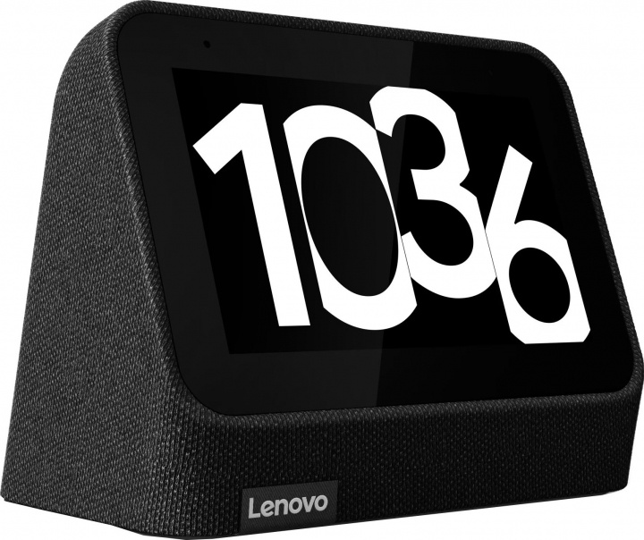 Lenovo Smart Clock 2 med Google Assistent, Svart i gruppen HEM, HUSHÅLL & TRÄDGÅRD / Smarta hem / Smarta hem-system hos TP E-commerce Nordic AB (38-98242)